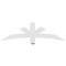 Ekena Millwork Alberta Architectural Grade PVC Gable Bracket, 60"W x 17 1/2"H x 4"D x 4"F, 7/12 Pitch GBP060X18X0404ALB00 - alternate 2